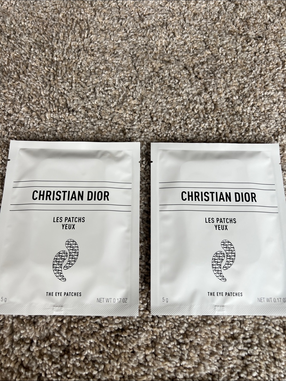 Christian Dior Les Patches Yeux Eye Patches - White Packaging Set of 2